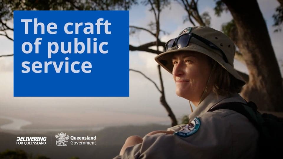 Still from a Public Service Commission to camera edit.